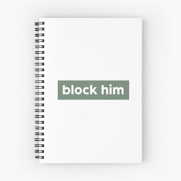 Item preview, call her daddy block him sticker // green designed and sold by scribblesbysar.
