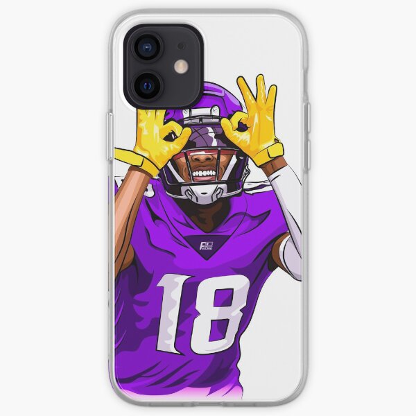Justin Jefferson Funda blanda para iPhone