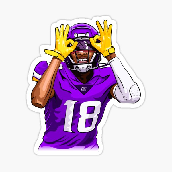 Justin Jefferson Sticker