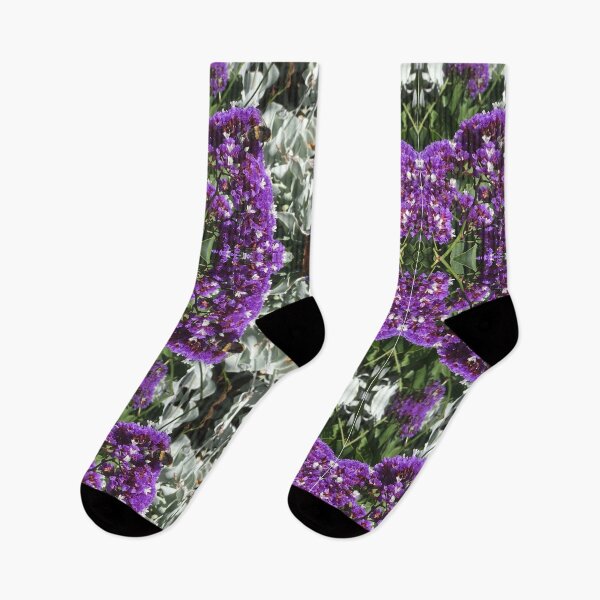 Item preview, Botanical, Divine - Summertime Bee Bumbling Purple Nectar designed and sold by RoseAromas.