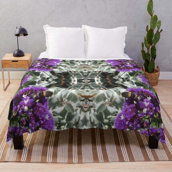 Item preview, Botanical, Divine - Summertime Bee Bumbling Purple Nectar designed and sold by RoseAromas.