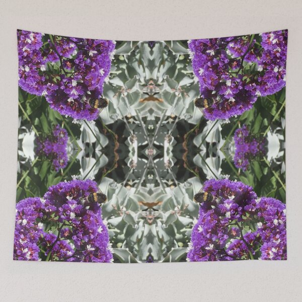 Item preview, Botanical, Divine - Summertime Bee Bumbling Purple Nectar designed and sold by RoseAromas.