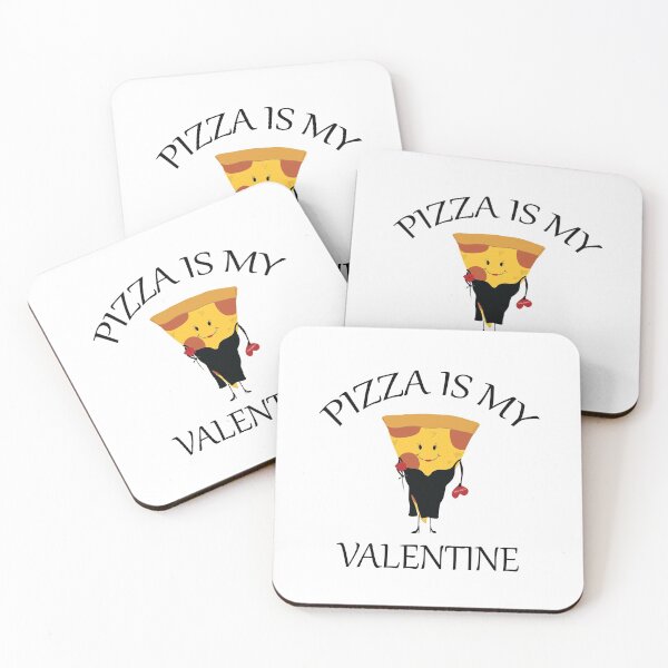 Artikelvorschau, Pizza ist mein Valentinstag Rosenherzkarte entworfen und verkauft von KLINESTORE.