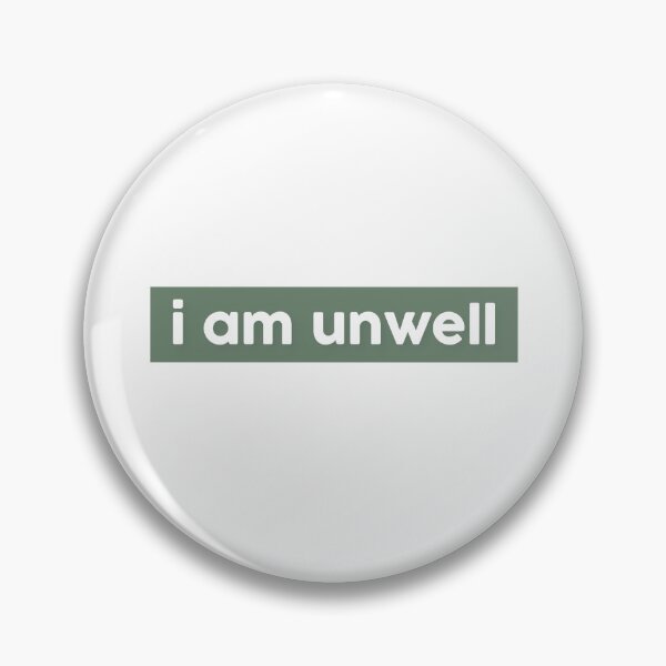 Item preview, i am unwell block sticker // call her daddy - green designed and sold by scribblesbysar.