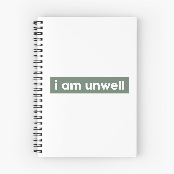 Item preview, i am unwell block sticker // call her daddy - green designed and sold by scribblesbysar.