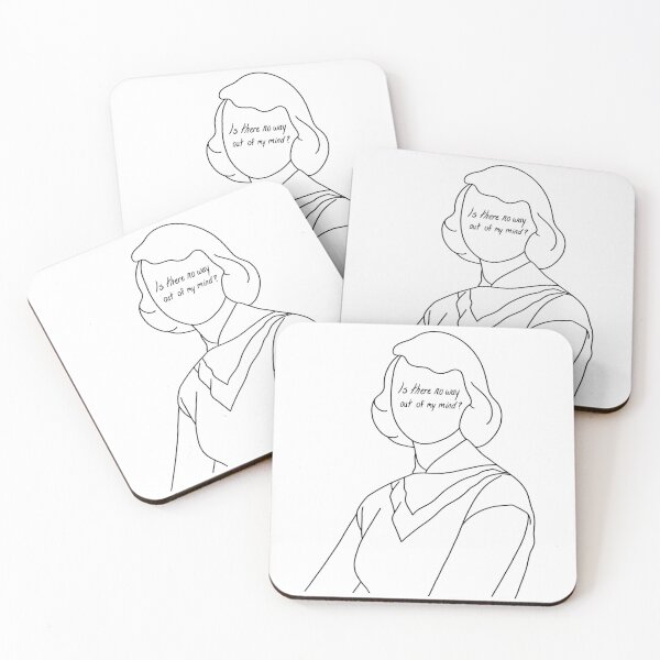 Item preview, Sylvia Plath Quote and Outline designed and sold by Cyntav15.