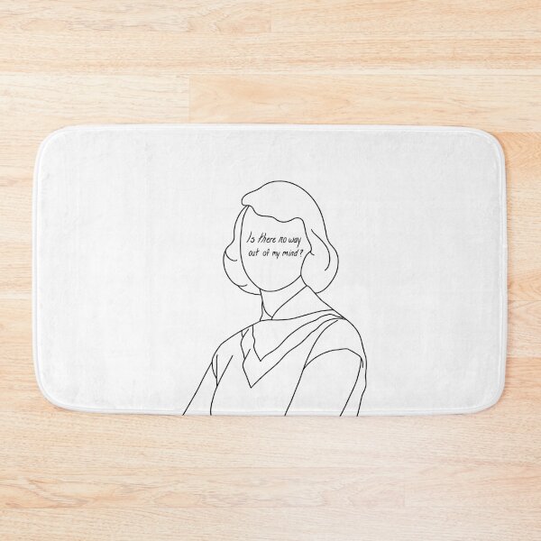 Item preview, Sylvia Plath Quote and Outline designed and sold by Cyntav15.