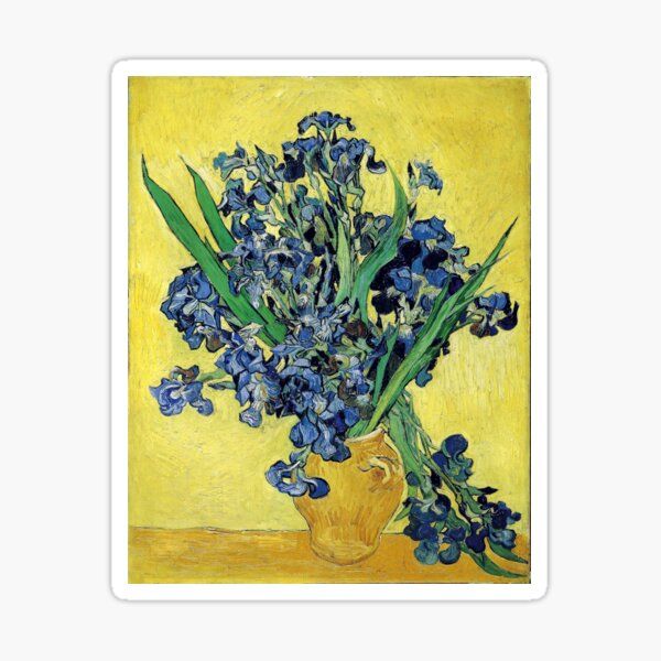 Item preview, Vincent van Gogh - Still Life with Irises designed and sold by irinatsy.