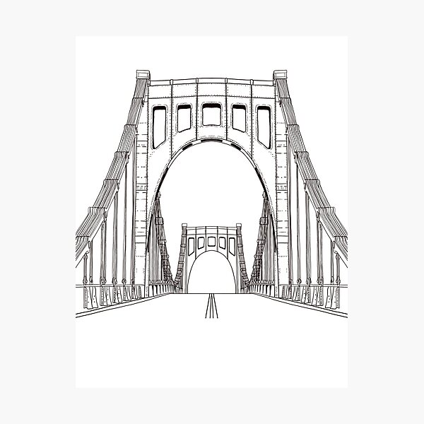 Aperçu de l'œuvre Pont de la sixième rue, Pittsburgh PA créée et vendue par Toria Grace Desgins.