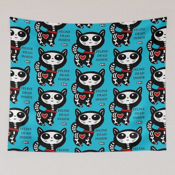 Item preview, Feline Dead Inside designed and sold by Shoryotombo.
