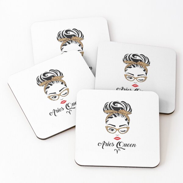 Item preview, Aries Queen Woman Leopard Lips Eyes Lady Birthday Gifts designed and sold by DanielleNicolet.