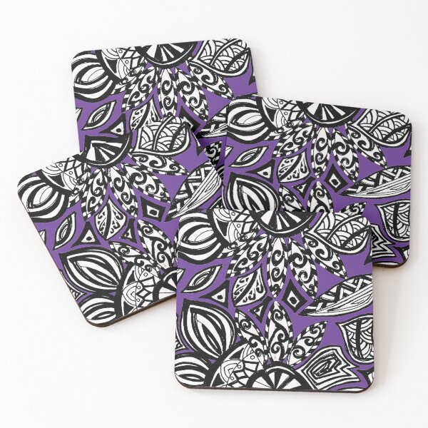 Artikelvorschau, Zendoodle in Lila entworfen und verkauft von theartofpurpose.