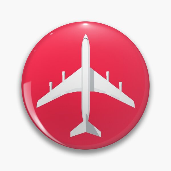 Item preview, 707 Passenger Jet Airliner Aircraft - Crimson designed and sold by VoodooCircus.