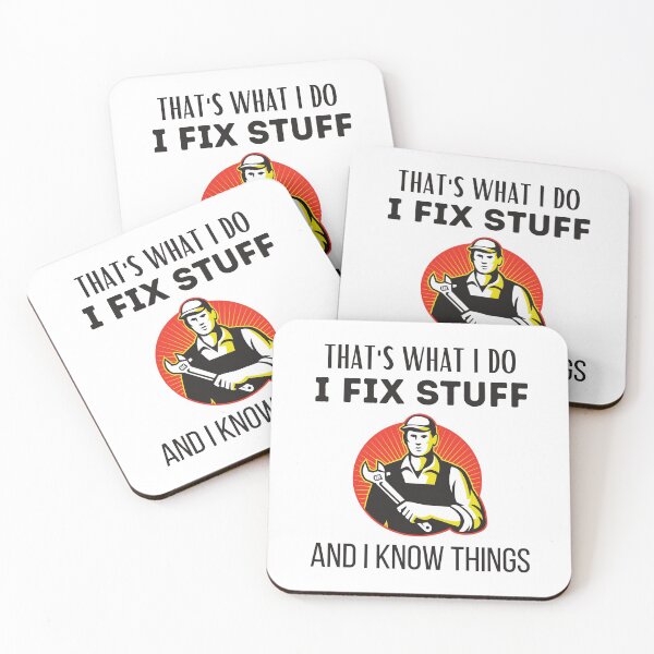 Item preview, Thats what i do mechanic retro profession quote  designed and sold by Rainces.