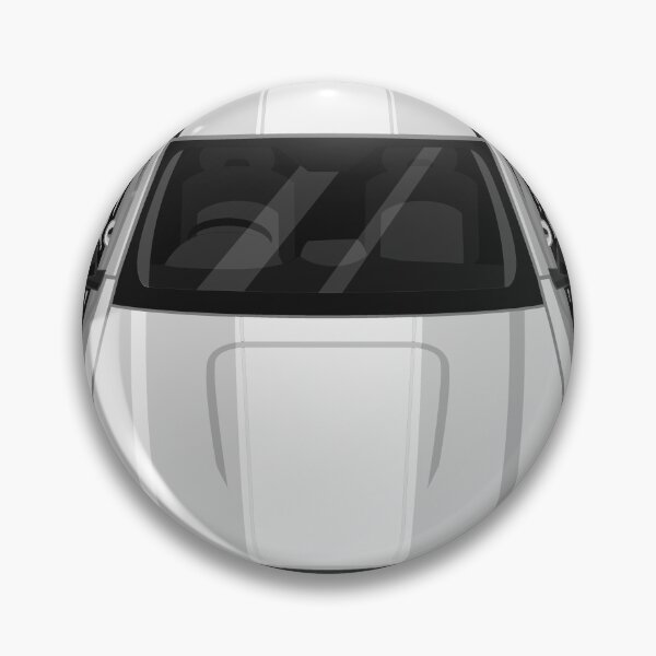 Item preview, Ford FPV Pursuit UTE - Silver - White Stripe designed and sold by V8social.
