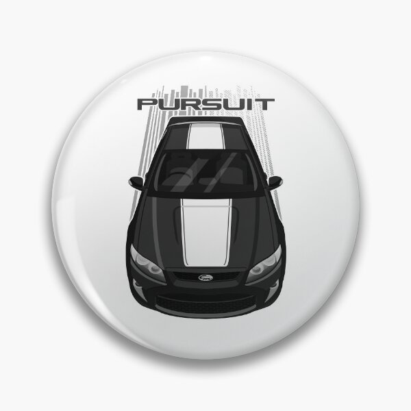 Item preview, Ford FPV Pursuit UTE - White - Black - White Stripe designed and sold by V8social.