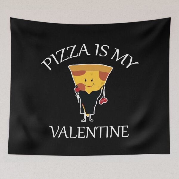 Artikelvorschau, Pizza ist mein Valentinstag Rosenherzkarte vers1 entworfen und verkauft von KLINESTORE.