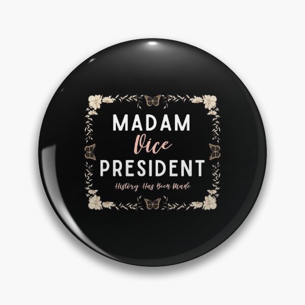 Item preview, Madam Vice President History Has Been Made Boho Cottagecore Floral Butterfly Inauguration 2021 designed and sold by zanytee.