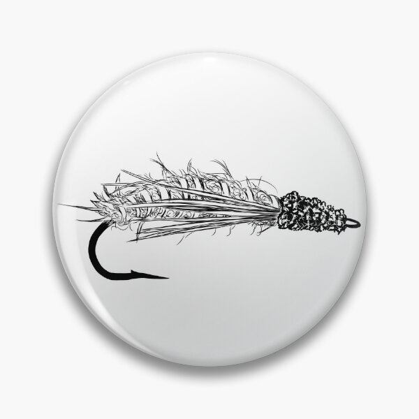 Item preview, Caddis Sedge Pupa Fly designed and sold by kayla-p-art.