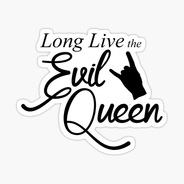 Long Live Regina the Evil Queen SMALL Vinyl Car//Laptop Decal