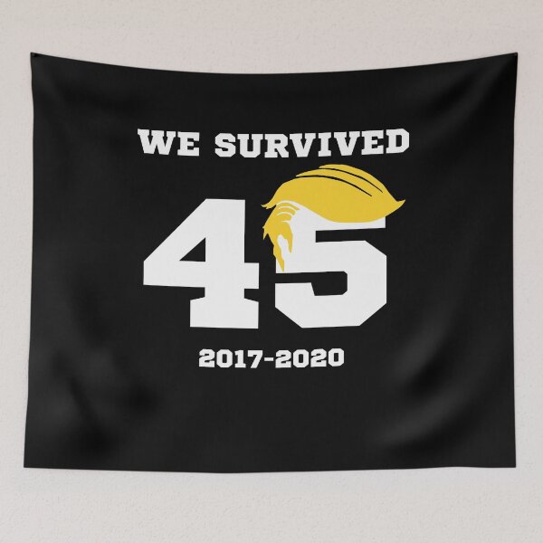 Item preview, We Survived 45 - Funny Pro Biden-Harris Celebratory designed and sold by Passion Isles.