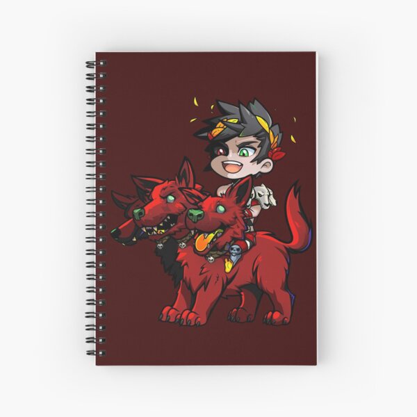 Hades - Zagreus and Cerberus Spiral Notebook