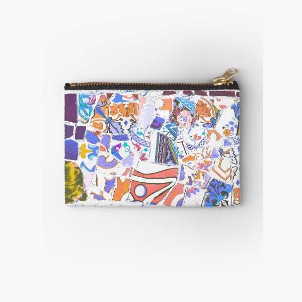 Item preview, Park Guell Gaudi Barcelona Spain trencadis mosaic purple designed and sold by LolioGifts.