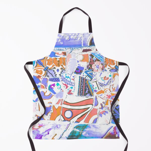 Item preview, Park Guell Gaudi Barcelona Spain trencadis mosaic purple designed and sold by LolioGifts.