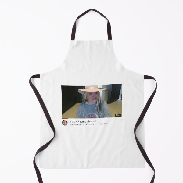 Item preview, trisha paytas tweet "anxiety + runny diarrhea" designed and sold by gdumont.
