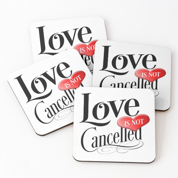 Item preview, Love is not Cancelled designed and sold by Pixelmatrix.