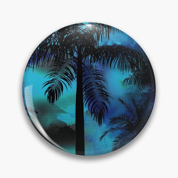 Item preview, French Polynesian Tropical Blue - French Design designed and sold by DavJen.