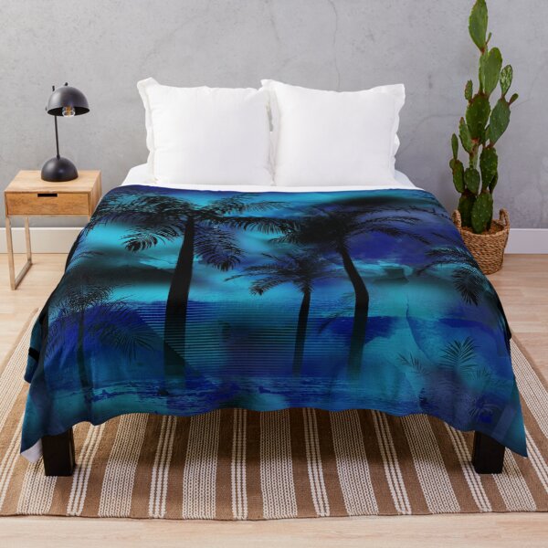Item preview, French Polynesian Tropical Blue - French Design designed and sold by DavJen.