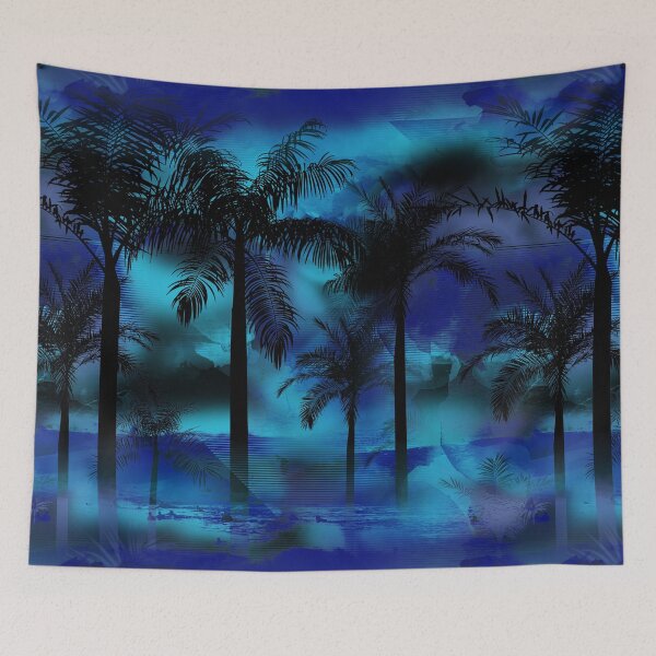 Item preview, French Polynesian Tropical Blue - French Design designed and sold by DavJen.