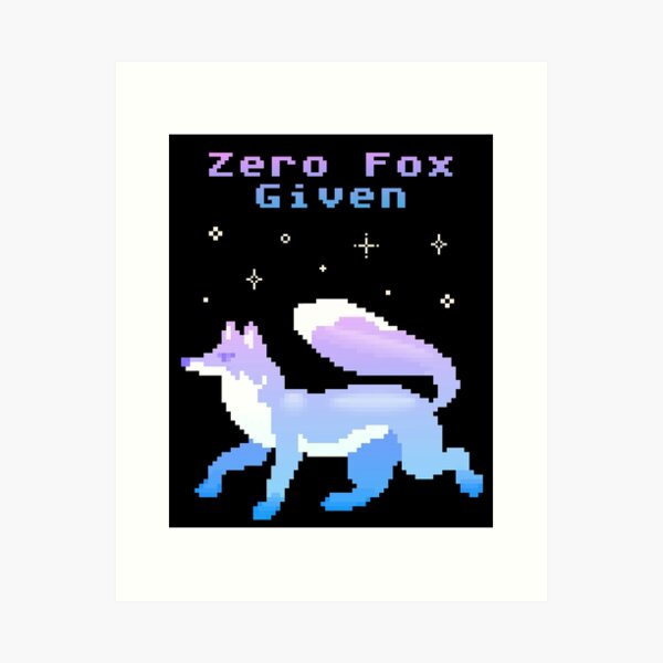 Zero Fox Given - Colorful Yoga Mat - Cute Animal Yoga Mat [Fun Present]