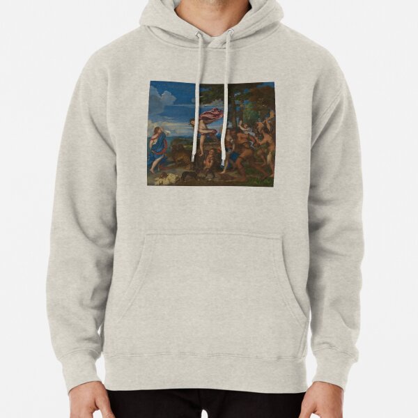 Titian - Bacchus and Ariadne - BigArt Pullover Hoodie