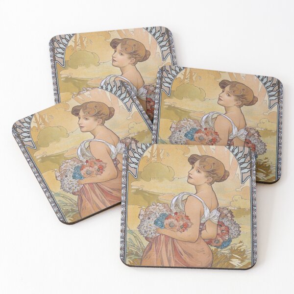 Item preview, Spring - Alphonse Mucha - 1900 designed and sold by CJET.