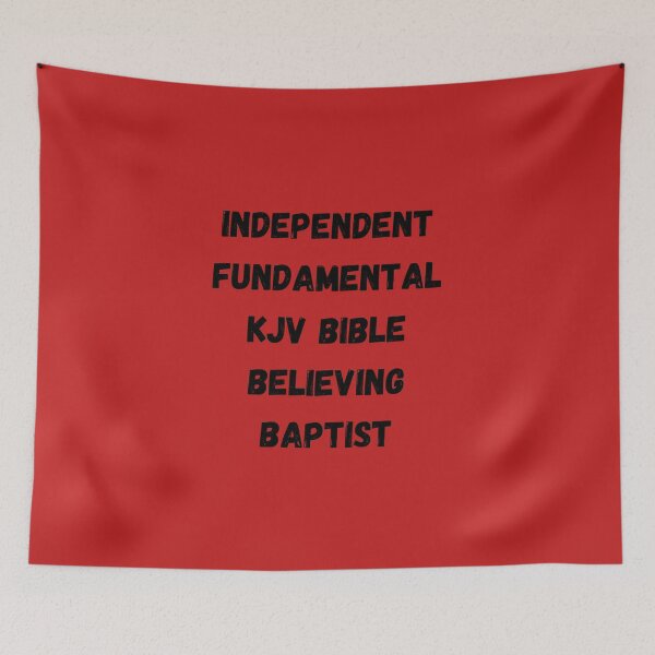 Aperçu de l'œuvre T-shirt baptiste indépendant fondamental de la Bible KJV croyant créée et vendue par Calebchc.