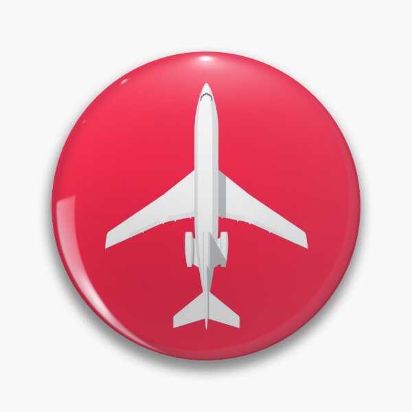 Item preview, 727 Passenger Jet Aircraft Minimal - Crimson designed and sold by VoodooCircus.