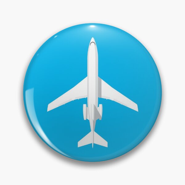 Item preview, 727 Passenger Jet Aircraft Minimal - Cyan designed and sold by VoodooCircus.