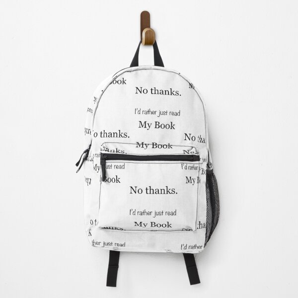 Item preview, No thanks. I’d rather just read my book. designed and sold by T1D4ever.