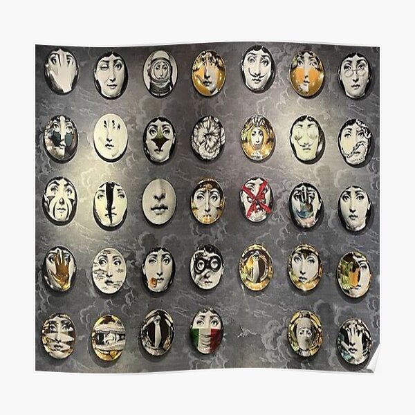 Fornasetti Traumwand Poster