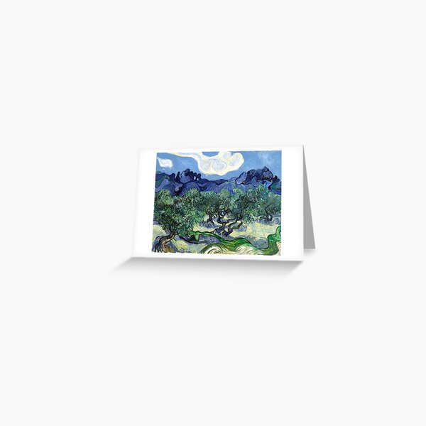 Item preview, Vincent van Gogh - Olive Trees with the Alpilles in the Background designed and sold by irinatsy.
