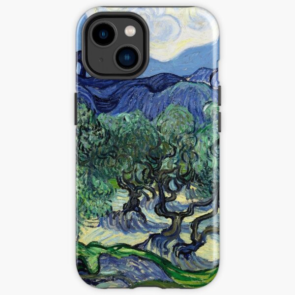 Vincent van Gogh - Olive Trees with the Alpilles in the Background iPhone Tough Case