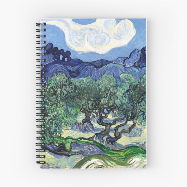 Item preview, Vincent van Gogh - Olive Trees with the Alpilles in the Background designed and sold by irinatsy.