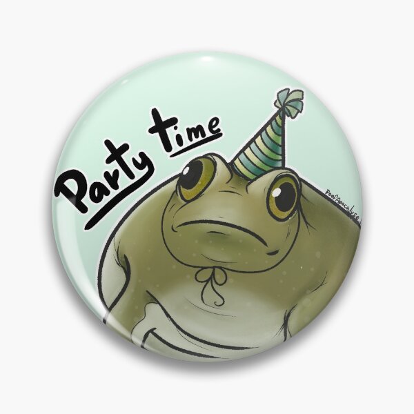 Item preview, Party Time Frog designed and sold by PoofApocalypse.