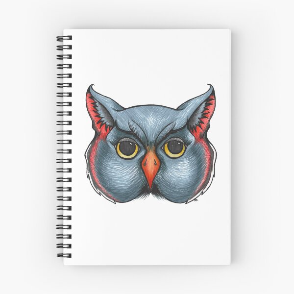 Item preview, Retro Halloween Owl Face designed and sold by The White Bat.