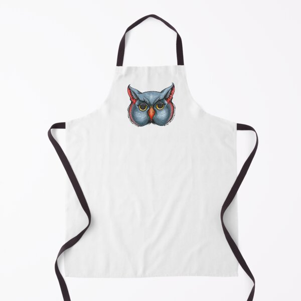 Item preview, Retro Halloween Owl Face designed and sold by The White Bat.