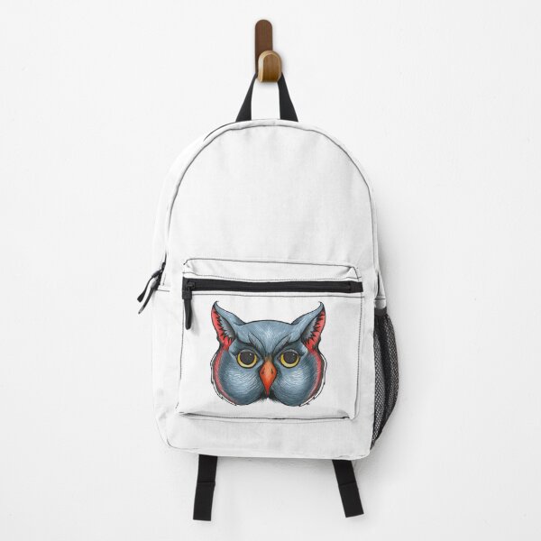 Item preview, Retro Halloween Owl Face designed and sold by The White Bat.