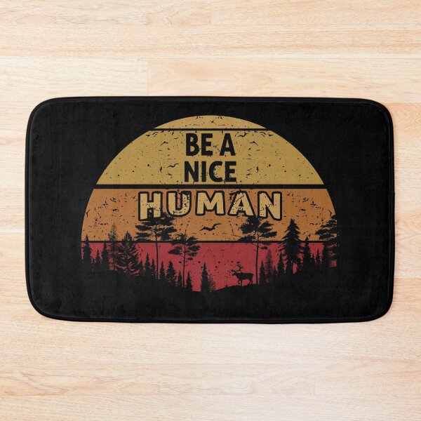 Item preview, Retro Vintage Be A Nice Human.  designed and sold by YaliliArt.