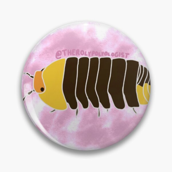 Item preview, Rubber Ducky Isopod Pink Background designed and sold by rolypolyologist.